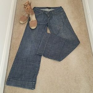 Banana Republic wide leg jeans
